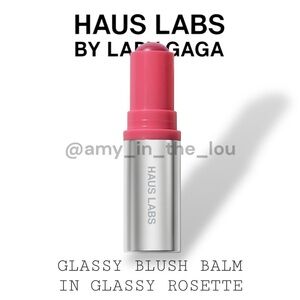 Haus Labs Blush Balm in Glassy Rosette